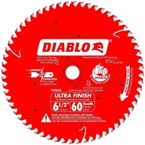 img 1 attached to 🔪 Efficient Cutting Power: 6-1/2 X 60 Bulk Diablo Saw Blades