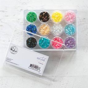 img 1 attached to 💎 Pinkfresh Studio Pinkfresh Jewel Essentials - 12 Vibrant Colors, Perfect for Multi-purpose Crafting