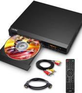 📀 ueme dvd players: hdmi/av/coaxial output, usb input, remote control, pal/ntsc support logo