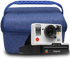 img 2 attached to 📸 Aproca Hard Travel Storage Case for Polaroid Originals Now I-Type/OneStep 2/OneStep+ Camera (Blue) - Durable Protection for Instant Film Photography Gear