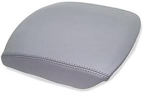 img 2 attached to 🚗 Gray Armrest Cover for Honda Pilot 09-13 - Upgrade Your Console Lid with Us