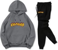 outfits sweatpants joggers children sweatsuit boys' clothing : clothing sets logo