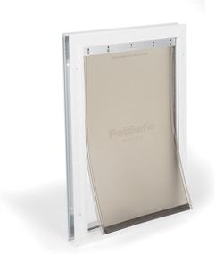 img 4 attached to 🐾 PetSafe Freedom Aluminum Pet Door - Interior & Exterior Dog and Cat Door - Sturdy Frame & Tinted, Flexible Flap - Easy Installation - Large/X-Large Sizes