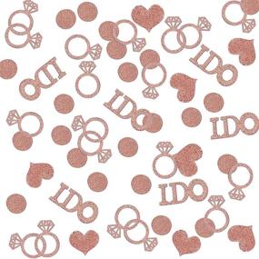 img 3 attached to BUDICOOL Decorations 240Pcs Glittering Decorations Engagement