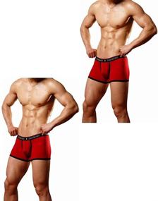 img 1 attached to Dominik Boxer Trunk Underwear Medium