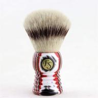 frank shaving 2 band finest badger logo