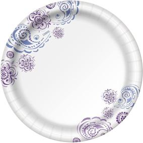 img 1 attached to 🍽️ Dixie 48-pack of 8 1/2 inch plates (2 packs)