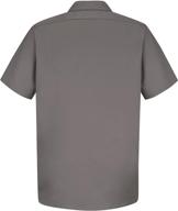 red kap wrinkle resistant cotton: a durable and stylish solution for wrinkle-free apparel logo