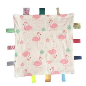 img 3 attached to G Tree Pink Baby Taggy Blanket