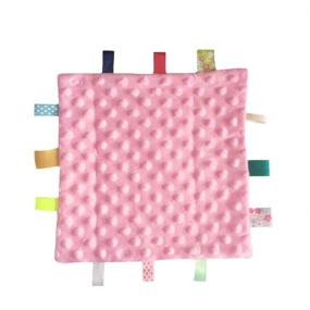 img 2 attached to G Tree Pink Baby Taggy Blanket