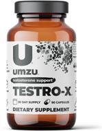 🚀 umzu testro-x review: enhanced natural t booster for proper hormonal function & healthy males logo