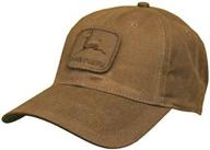 🧢 brown john deere workwear waxed canvas hat with patch – enhanced seo логотип