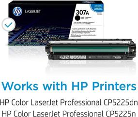 img 3 attached to 🖨️ 307A CE740A Black Toner Cartridge by HP