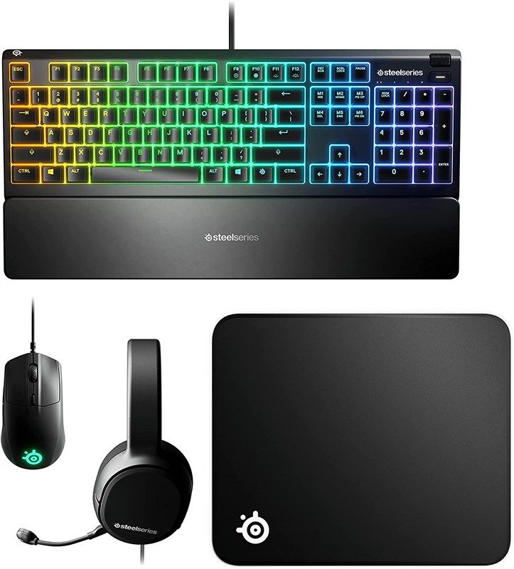 steelseries 66015 프리미어 게임 번들 로고