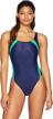 speedo womens powerflex splice swimsuit sports & fitness for water sports logo