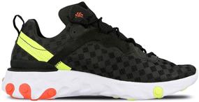 img 2 attached to Nike React Element Bq6166 008 Black Men's Shoes for Fashion Sneakers