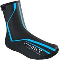 lipport waterproof cycling shoe covers: stay warm and dry with thermal shoescover for men and women - ideal for road and mtb cycling logo