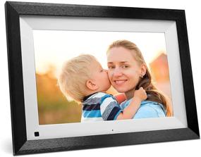 img 4 attached to 📸 SAMMIX 10.1 inch IPS Touch Screen Digital Photo Frame WiFi - 16GB Storage - Auto-Rotate - Motion Sensor - Share Photos via App, Email, and Cloud