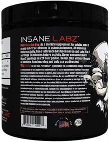 img 1 attached to 💪 Boost Your Workout Intensity with Insane Labz Psychotic Black Edition Pre Workout Powder - Energize, Focus, and Pump Up for Maximum Performance!