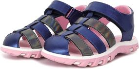 img 1 attached to 👟 Skywheel Slippers Unisex Child Comfort Non-Slip Boys' Shoes for Sandals