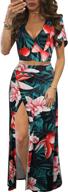 women through elasticity floral swimsuit women's clothing and dresses logo