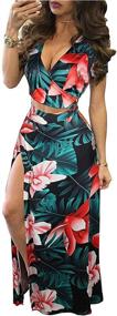 img 3 attached to Women Through Elasticity Floral Swimsuit Women's Clothing and Dresses