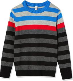 img 2 attached to Boys' Clothing: Striped Pullover Sweater from Kid Nation