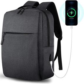 img 4 attached to 💼 Powerful Business Charging Backpack with Computer Notebook Storage