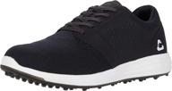 travismathew money maker black 10 5 men's shoes logo