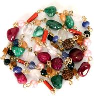 gorgeous handmade precious navaratna necklace logo