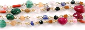 img 3 attached to Gorgeous Handmade Precious Navaratna Necklace