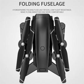 img 2 attached to 📸 Foldable 4K Camera Drone: RC Quadcopters with 1080P SX20, Remote & Phone/Tablet Control, RTH, 360° Flip