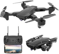 📸 foldable 4k camera drone: rc quadcopters with 1080p sx20, remote & phone/tablet control, rth, 360° flip logo