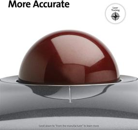 img 2 attached to 🖱️ Kensington SlimBlade Trackball Mouse (K72327U): Effortless Cursor Precision and Sleek Design