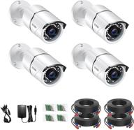📷 zosi 4pack 1920tvl 1080p hd tvi security cameras: ultra-clear night vision waterproof cctv cameras for home and business surveillance (720p, 1080p, 5mp, 4k hd-tvi analog dvr systems) logo