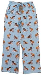 img 1 attached to 🐶 Comfortable Boston Terrier Pajama Pants for Ultimate Relaxation