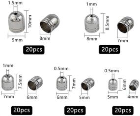 img 2 attached to UNICRAFTALE Stainless Leather Diameter Terminators