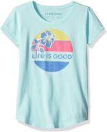 🌈 optimistic strong girls' clothing - embracing life with a smile logo