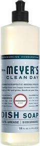 img 3 attached to 🌸 Mrs. Meyer's Clean Day Dishwashing Liquid: Snowdrop Scent, Cruelty Free, 16oz Bottle