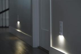 img 3 attached to 🔌 SnapPower MotionLight - Motion Detecting LED Night Light with Bright/Dim/Off Options - Automatic On/Off Sensor - Built-in to Standard Outlet Wall Plate (White, Duplex)