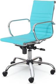 img 4 attached to Winport Furniture WF 7912 Executive Turquoise