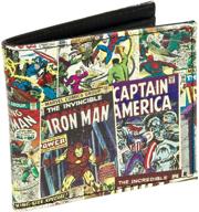 marvel comics graphic wallet character logo