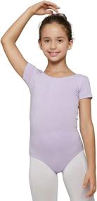 img 3 attached to 🩰 Top-rated MdnMd Girls' Classic Long Sleeve Leotard: Ideal for Ballet Dance Gymnastics