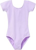 🩰 top-rated mdnmd girls' classic long sleeve leotard: ideal for ballet dance gymnastics логотип