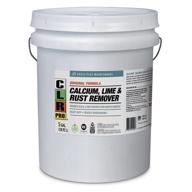 🧪 5 gallon pail of clr pro calcium, lime, and rust remover: ultimate solution for removing calcium, lime, and rust logo