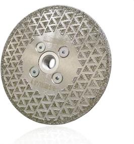 img 2 attached to 💎 Premium SHDIATOOL 4-1/2 Inch Single Side Coated Diamond Grinding Disc: Ideal for Granite & Marble Cutting - 5/8-Inch-11 Arbor