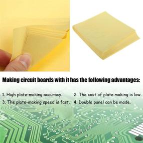 img 1 attached to 🔥 Ximimark 20Pcs A4 Sheet Heat Toner Transfer Paper for PCB Electronic Prototyping DIY Projects