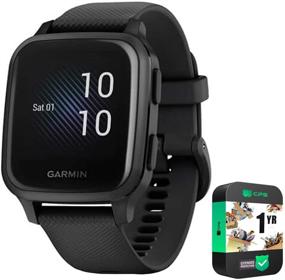 img 4 attached to 🎵 Garmin Venu SQ Music Edition - Черный с набором Слейт Безели + 1-летний план расширенной защиты