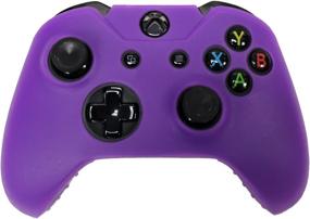 img 2 attached to 🎮 HDE Controller Protective Case for Xbox One Controllers - 4 Pack Soft Anti-Slip Silicone Skins (Blue, Red, Purple, Pink) - Improve Grip & Shield Your Controller