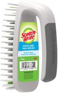 💅 scotch-brite hand & nail brush set: 6 brushes for effective cleaning and nail care logo